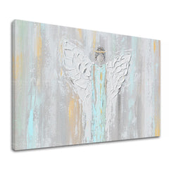 Angelo dipinti su tela Rivelazione Sconto 60 % 80X120 cm