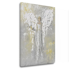 Angelo dipinti su tela Scoperta della pace Sconto 60 % 30X40 cm