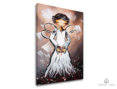 Riproduzione d'autore su tela ANGEL 20x30 cm