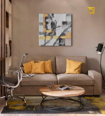Immagine su tela ABSTRAKT Sconto 40 % 70X70 cm