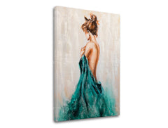 Quadro su tela DONNA 40x60 cm