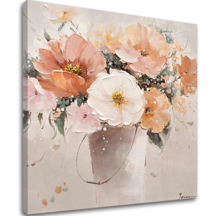 L'immagine su tela FIORI NEL VASO 50X50 cm