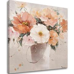 L'immagine su tela FIORI NEL VASO 50X50 cm