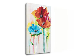 L'immagine su tela FIORI 40X70 cm