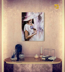Quadro su tela DONNA 70x90 cm