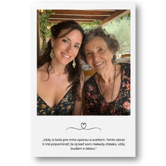 Immagine personalizzata da una foto con una citazione. PAPILORA