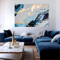 Tocco dorato su tela Ocean Symphony | varie dimensioni