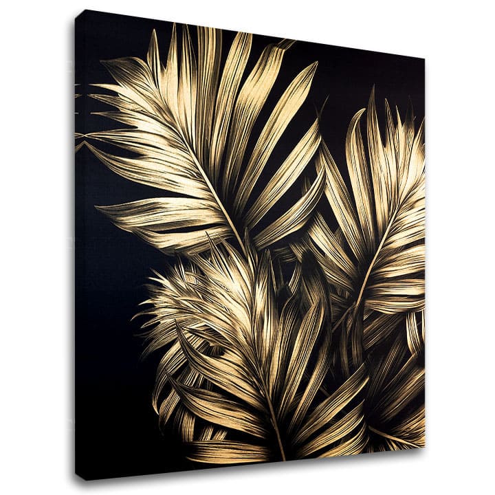 Tocco d'oro su tela Eleganza senza tempo | dimensioni diverse
