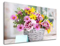 Pittura murale FIORI 20x30 cm