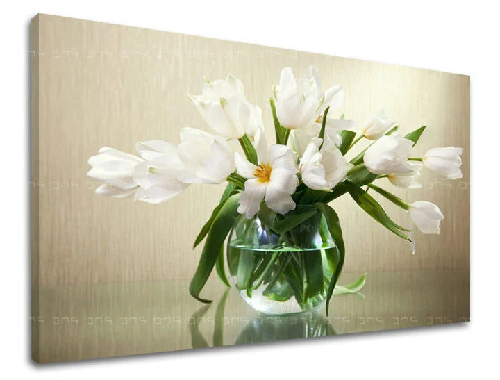 Pittura murale FIORI Sconto 60 % 60X90 cm
