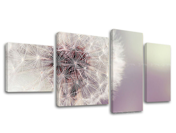 Pittura murale FIORI 90X50 cm