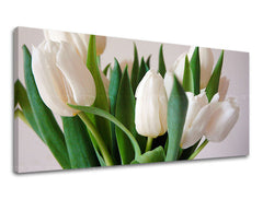 Pittura murale panoramica FIORI Sconto 60% 60X120 cm