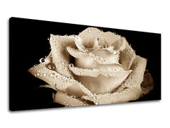 Pittura murale panoramica FIORI Sconto 40% 30X60 cm