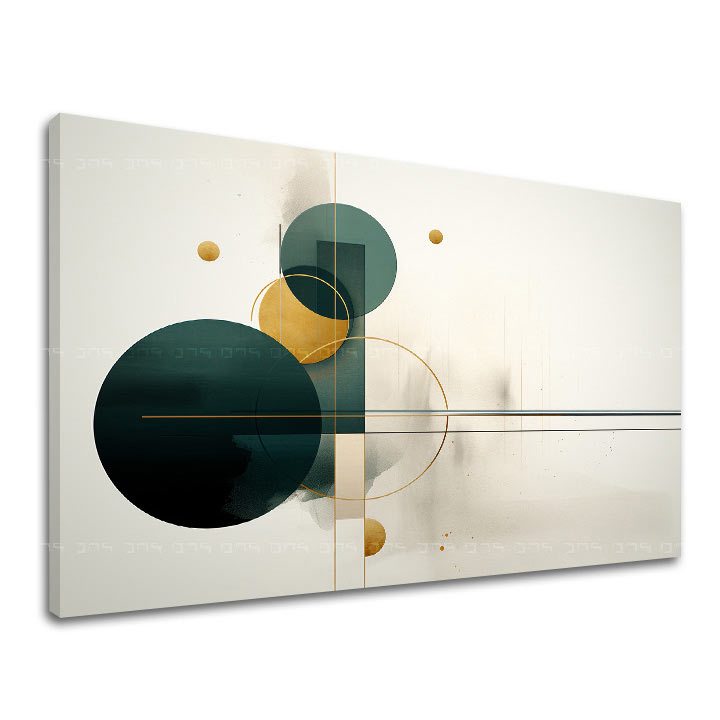 Natura su tela La nascita della vita 80x120 cm