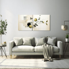 Natura su tela Pomeriggio d'oliva 50x100 cm