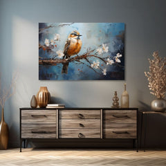 Quadri Uccelli Armonia in blu | dimensioni diverse