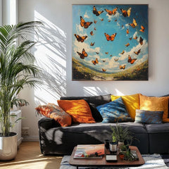 Immagine Cerchio di farfalle - Armonia nella natura