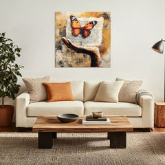 Immagine vintage di farfalla - Storia d'amore