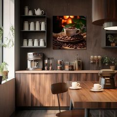 Quadri di caffè per la cucina Delizia tostata | dimensioni diverse