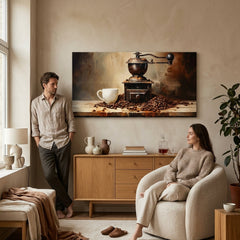 Quadri da caffè per la cucina Tempo di riposo - immagine 3