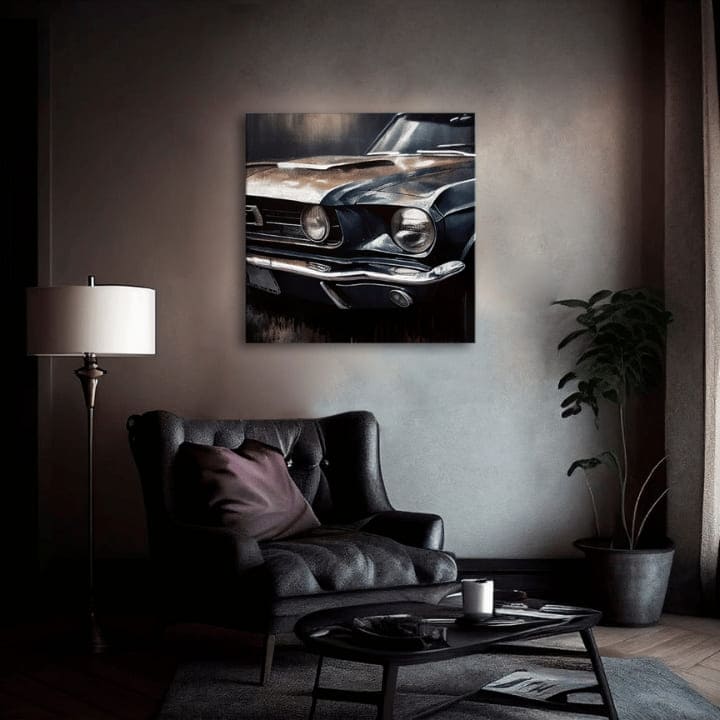 Decorazione di design su tela Galloping American Dream | dimensioni diverse