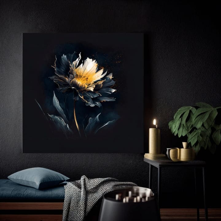 Decorazione di design su tela Tentazione scura | dimensioni diverse