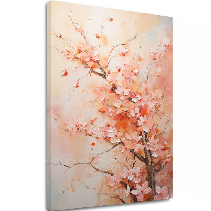 Peach Fuzz Paintings Touches of Subtlety 40x60 cm