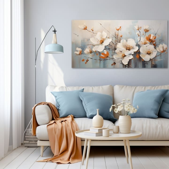 Quadri Peach Fuzz Armonia in fiore