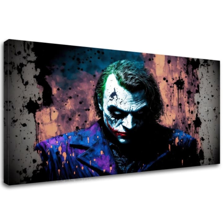 Decorazione di design su tela Il fatidico gioco di Joker | dimensioni diverse