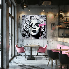 Stampa su tela - La leggenda di Hollywood Marilyn Monroe | varie dimensioni