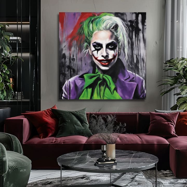 L'immagine su tela - Joker Lady | dimensioni diverse