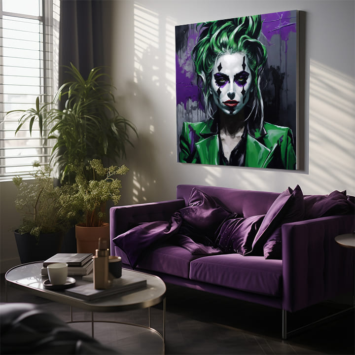 L'immagine sulla tela - La diva del pop Lady Gaga | dimensioni diverse