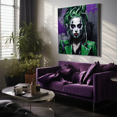 L'immagine sulla tela - La diva del pop Lady Gaga | dimensioni diverse