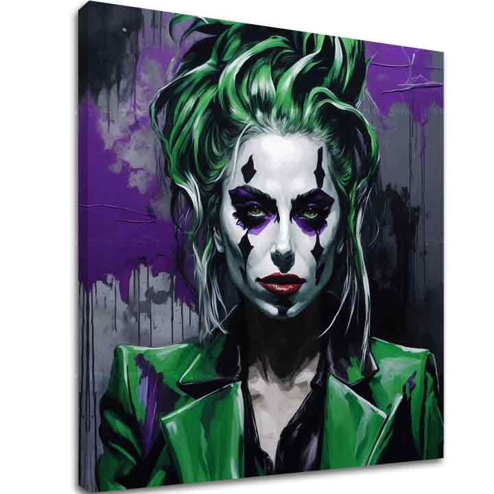 L'immagine sulla tela - La diva del pop Lady Gaga | dimensioni diverse