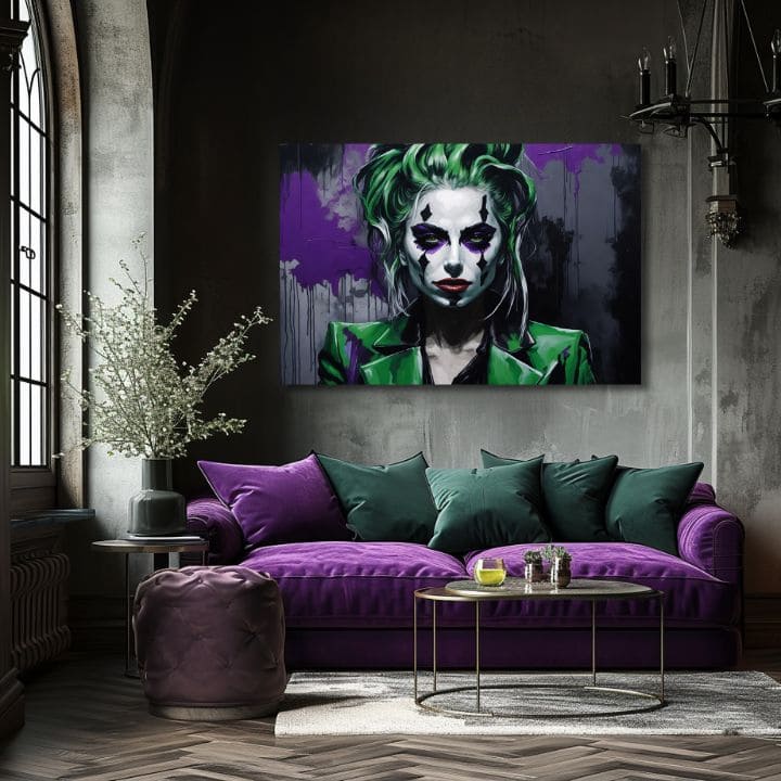 L'immagine sulla tela - Dark Queen Lady Gaga | dimensioni diverse