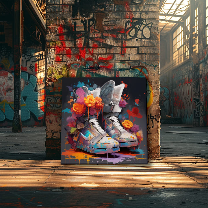 Stampa su tela - Le mie scarpe da sogno | varie misure