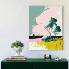 Paesaggio su tela Passeggiata romantica | dimensioni diverse