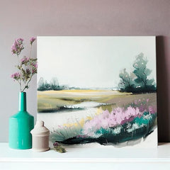 Paesaggio su tela Luogo insolito in un prato | dimensioni diverse