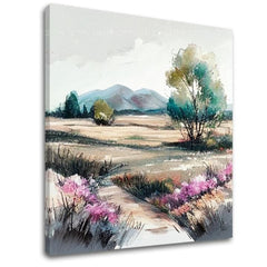 Paesaggio su tela Viaggio nella terra sconosciuta | dimensioni diverse