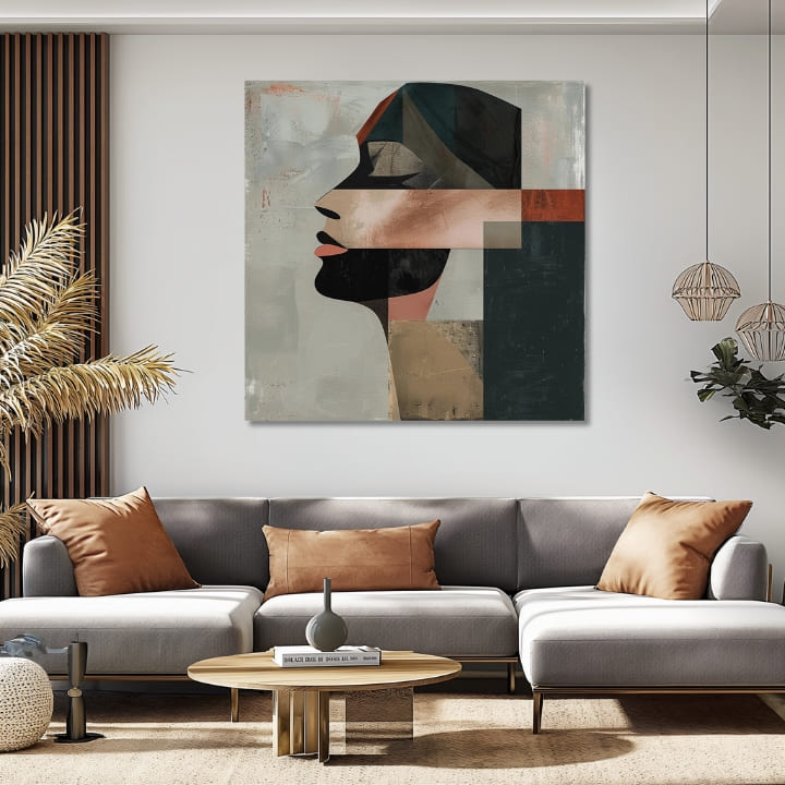 Immagine elegante di una donna che dorme