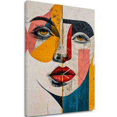 Immagine elegante di una donna che desidera baciare