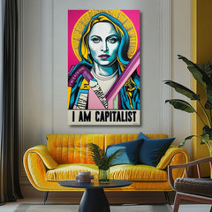 Dipinto su tela di Madonna - Pop Revolution