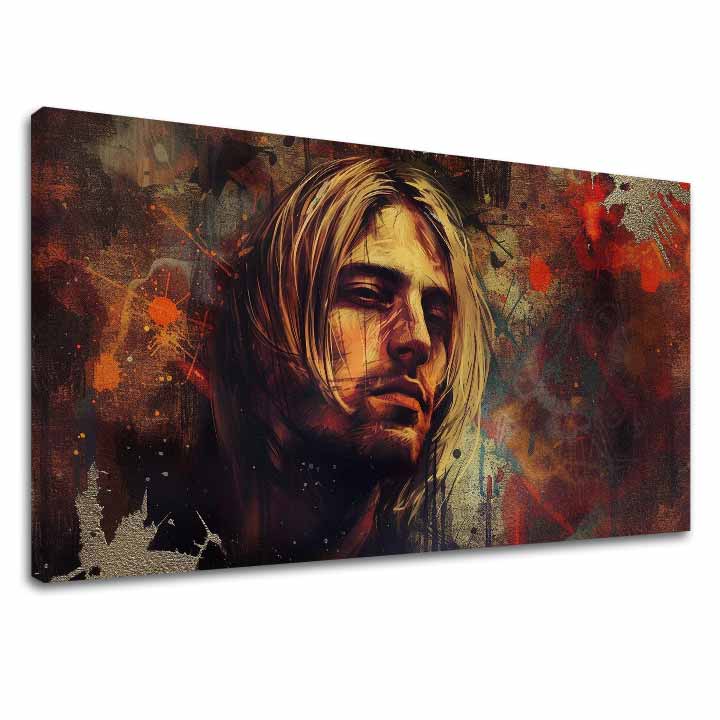 Kurt Cobain - Nel cuore della pittura grunge