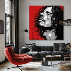 Chris Cornell dipinto su tela - Rock Passion