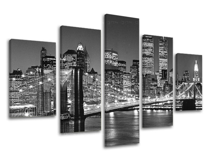 Pittura murale CITY Sconto 60 % 100X80 cm