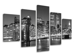 Pittura murale CITY Sconto 60 % 100X80 cm