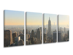 Pittura murale in 4 parti CITY / NEW YORK