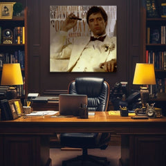 Scarface dipinto su tela Ogni giorno in superficie è un buon giorno | dimensioni diverse