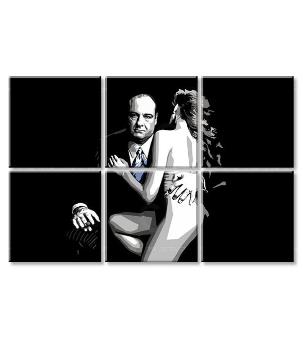 I più grandi mafiosi dello schermo SOPRANOS - TONY SOPRANO con una donna nuda - immagine 4