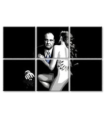I più grandi mafiosi dello schermo SOPRANOS - TONY SOPRANO con una donna nuda - immagine 4
